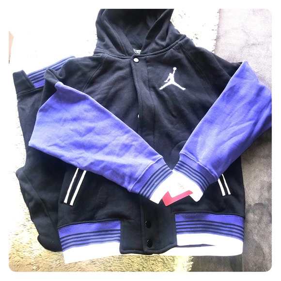 purple jordan sweatsuit